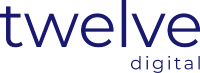 twelve digital logo blue